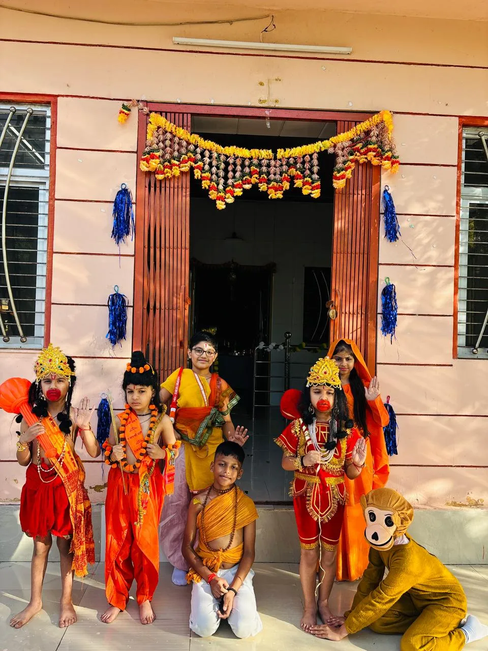 Hanuman Jayanti Celebration in School