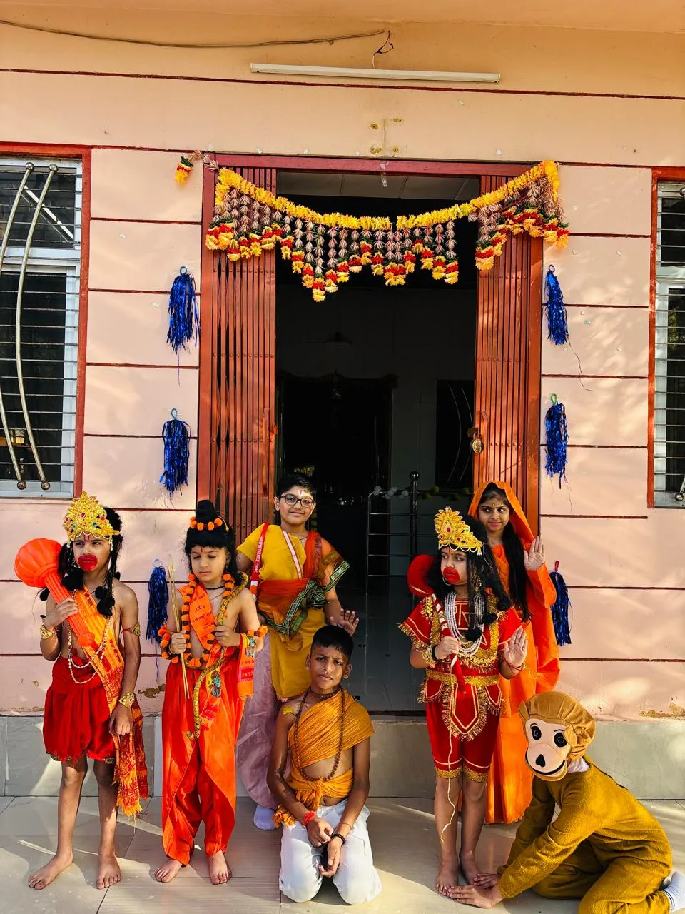 Hanuman Jayanti Celebration in School