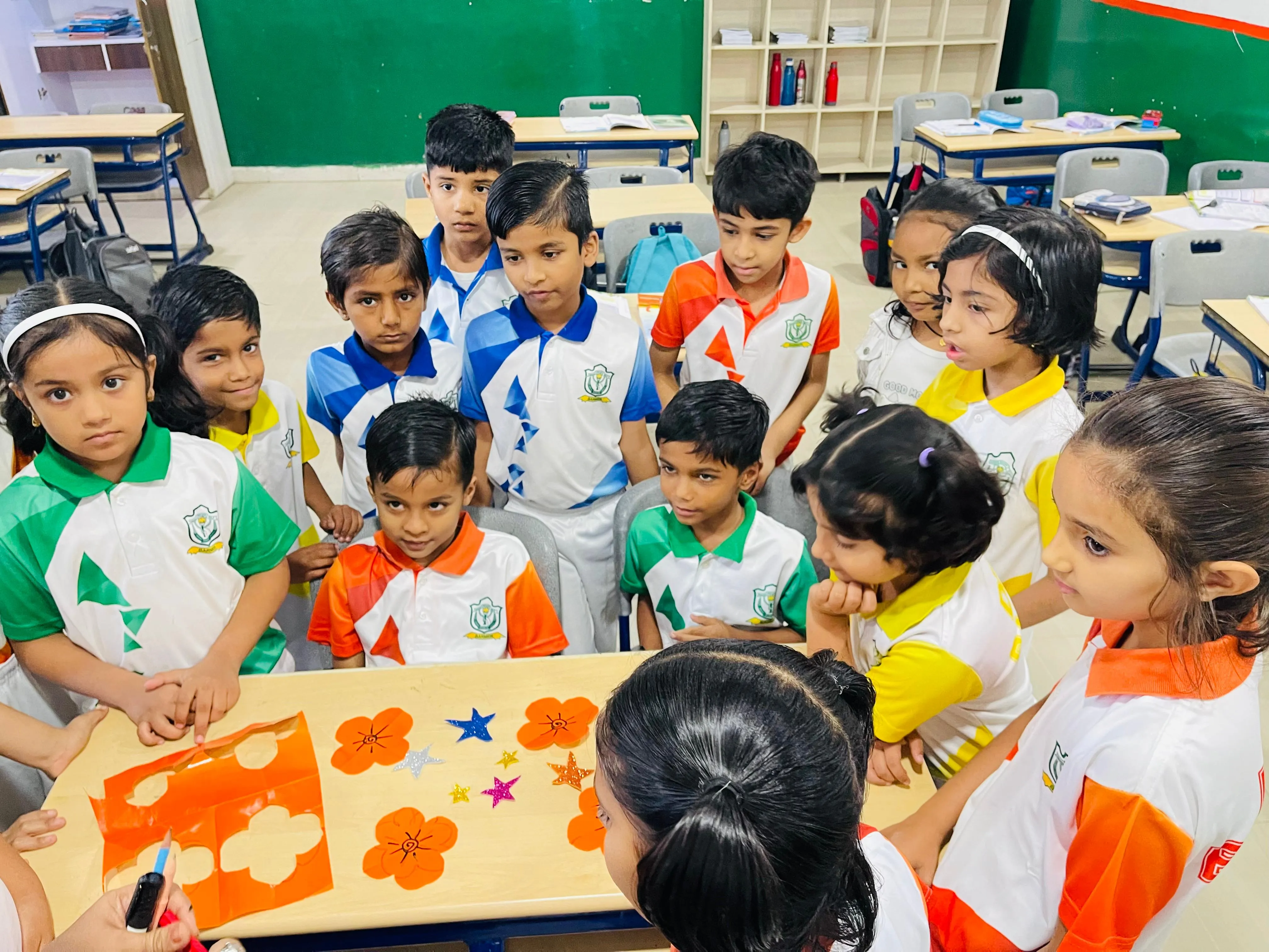 Classroom Board Decoration Activity Held Successfully