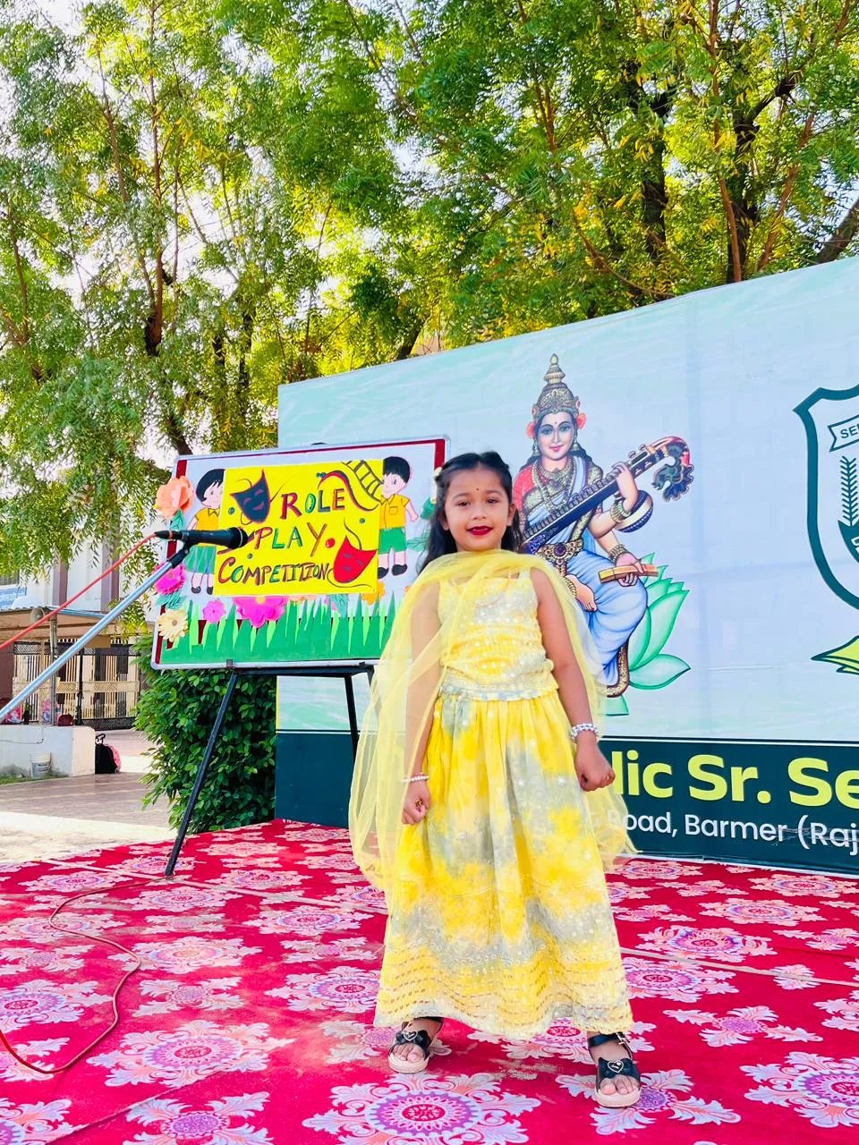 Role Play Competition for Classes II to V