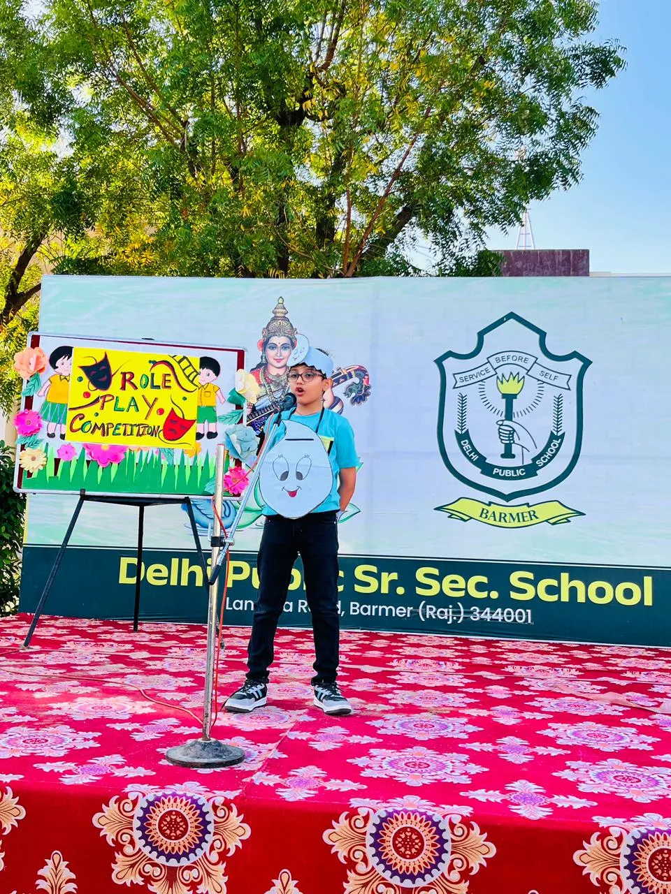 Role Play Competition for Classes II to V