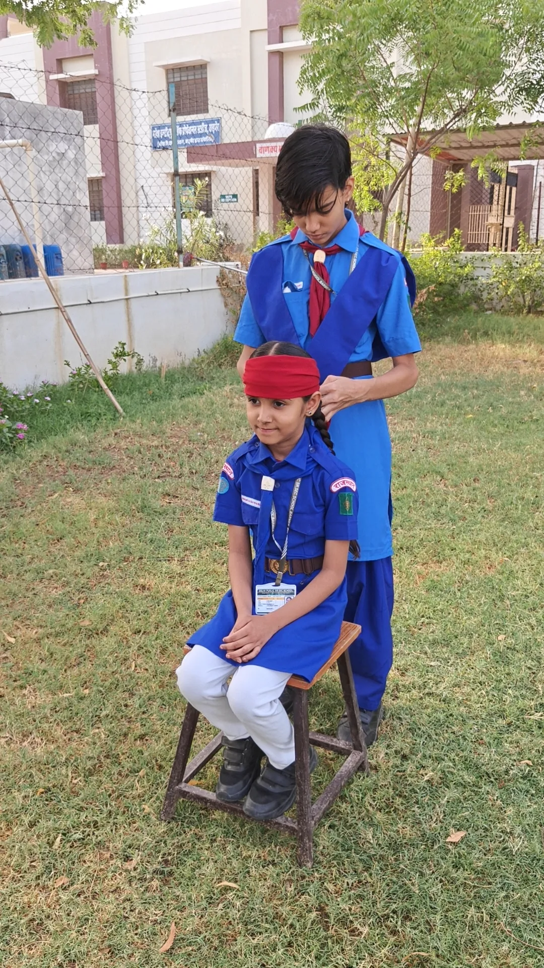 Weekly Scout and Guide Session in School
