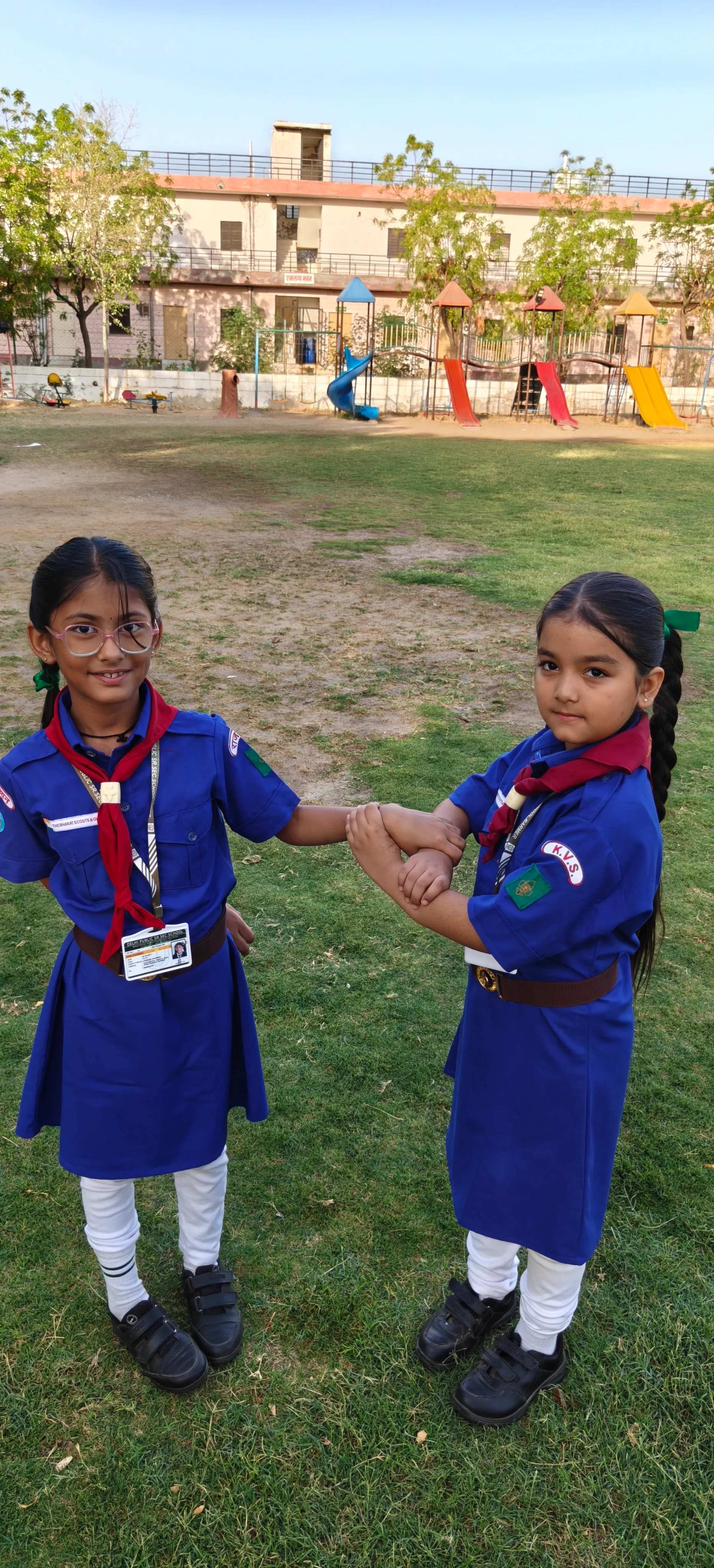 Weekly Scout and Guide Session in School